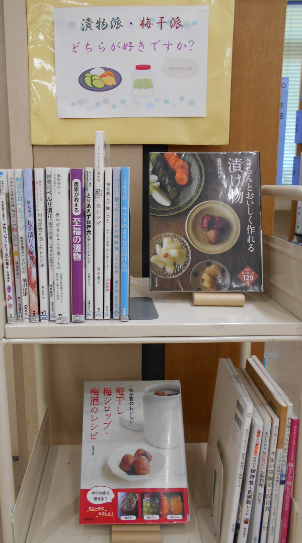 漬物派・梅干し歯派どちらがすきですか?展示画像