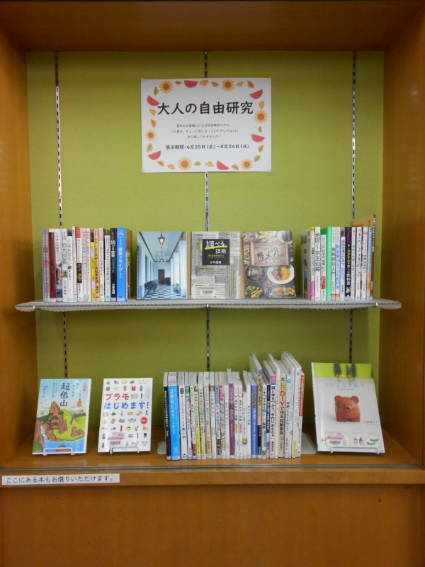 大人の自由研究展示画像