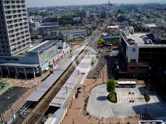 国領駅　2006年