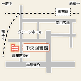 中央図書館地図