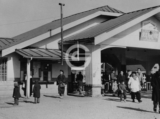 京王多摩川駅　1967年